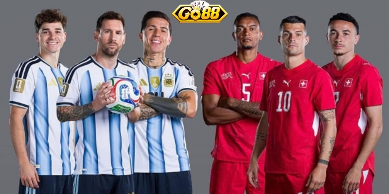 Kết quả đối đầu trước đây giữa tuyển Argentina và Thụy Sĩ