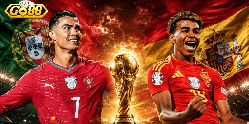 Nhận Định Bồ Đào Nha Vs Tây Ban Nha - 02h00 07/07- Vòng 1/16 WC 2026 Đội hình dự kiến của Bồ Đào Nha vs Tây Ban Nha trước giờ bóng lăn