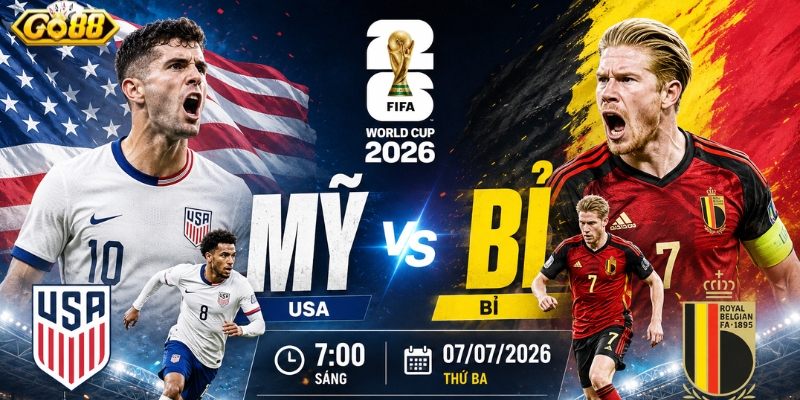 Mỹ vs Bỉ